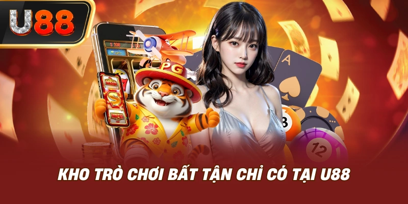 Kho trò chơi bất tậnchỉ có tại U88