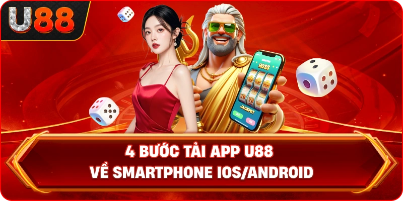 4 bước tải app U88 về smartphone iOS/Android